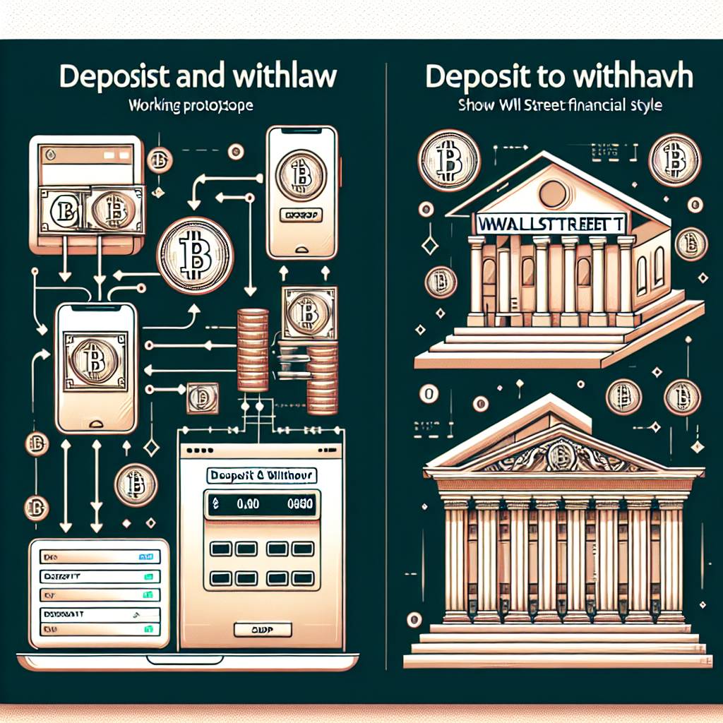 What are the steps to deposit TD checks and convert them into digital currencies?
