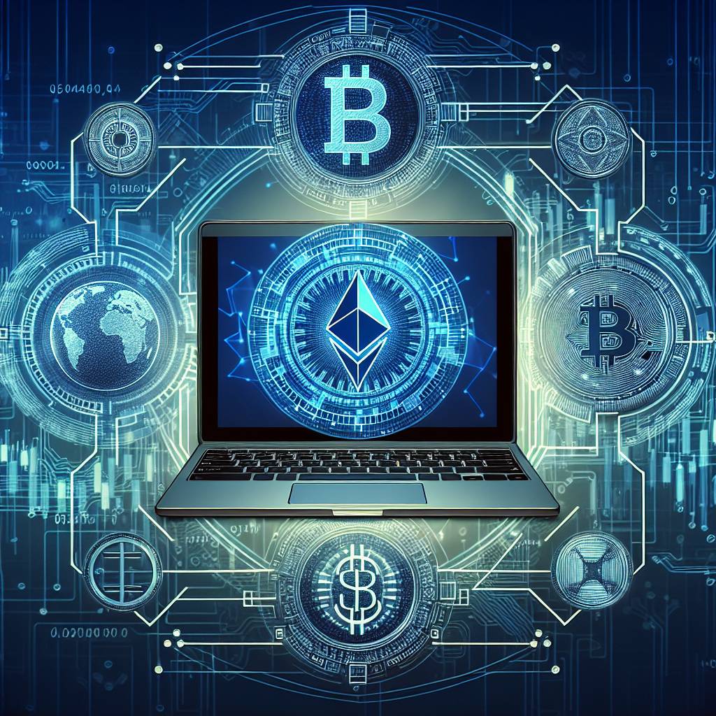 What are the security risks of using a laptop for cryptocurrency transactions?