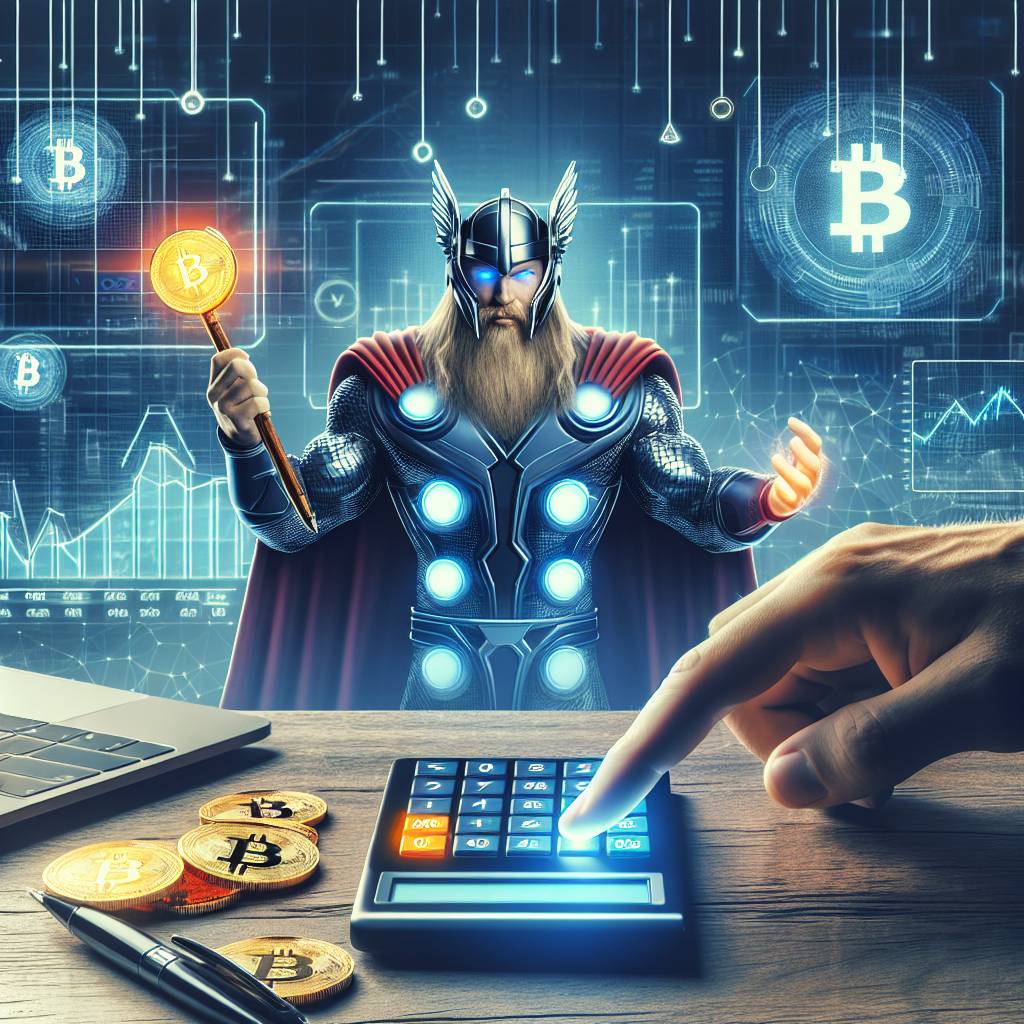Is there a thor calculator that can help me optimize my digital currency portfolio?