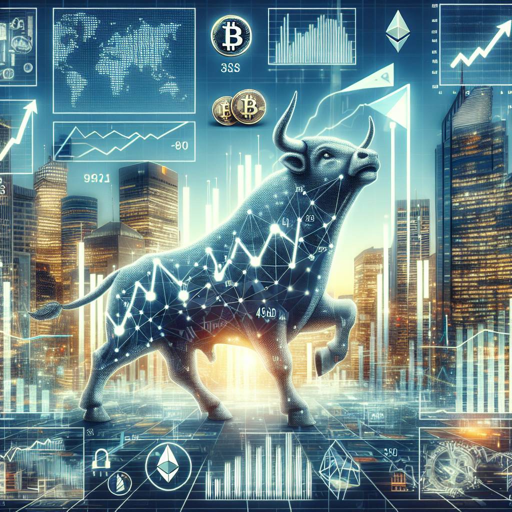 What is the significance of a bullish flag formation for cryptocurrency investors?