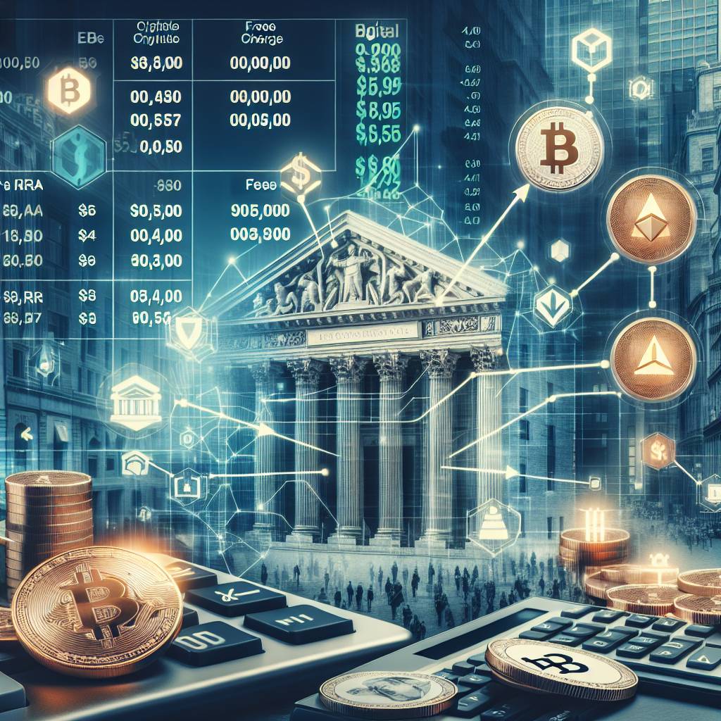 What are the fees and charges associated with using Apollo Global Securities for buying and selling cryptocurrencies?