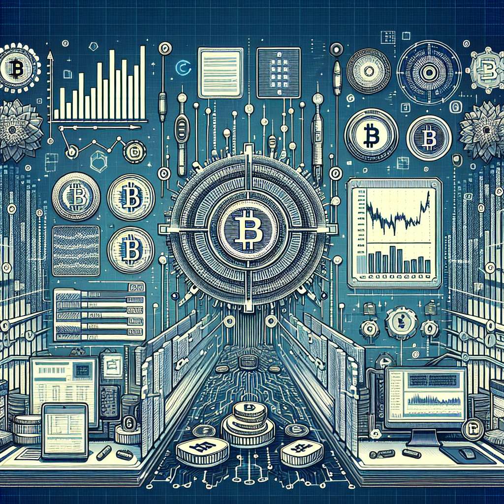 How can I use charts to manage the risks associated with trading digital currencies?