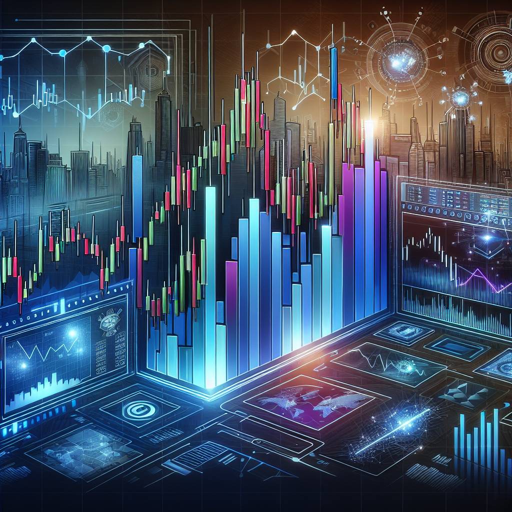 How can I interpret 1-minute candlestick patterns to make profitable trades in the cryptocurrency market?