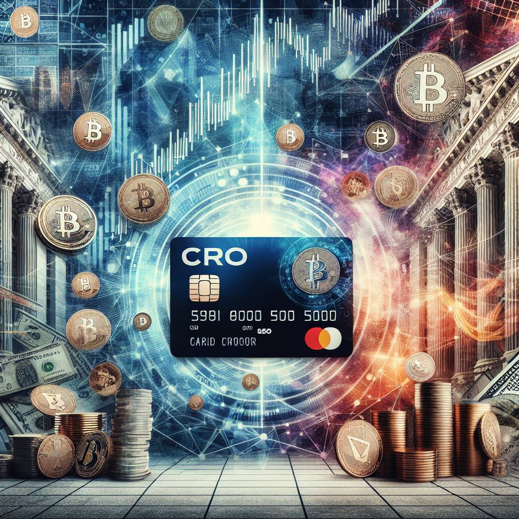 Which digital currencies can I earn rewards in by using a CRO card?