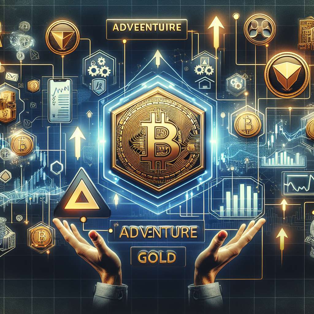 What is the potential of adventure gold in the cryptocurrency market?