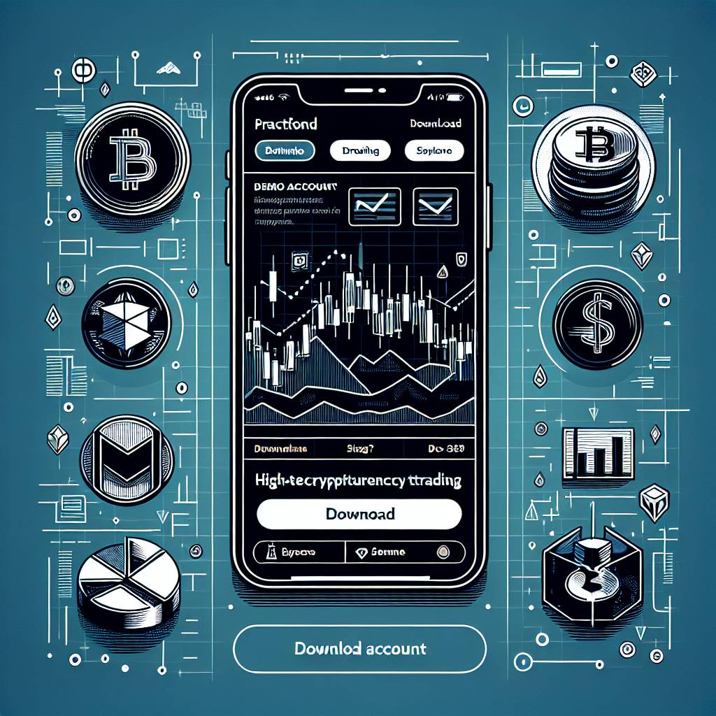 Are there any trading app download platforms that offer a demo account for practicing cryptocurrency trading?