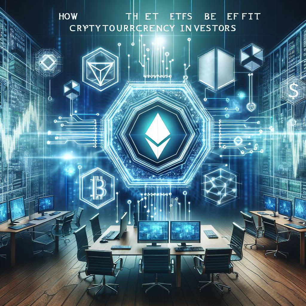How can commercial real estate investors benefit from investing in cryptocurrency ETFs?