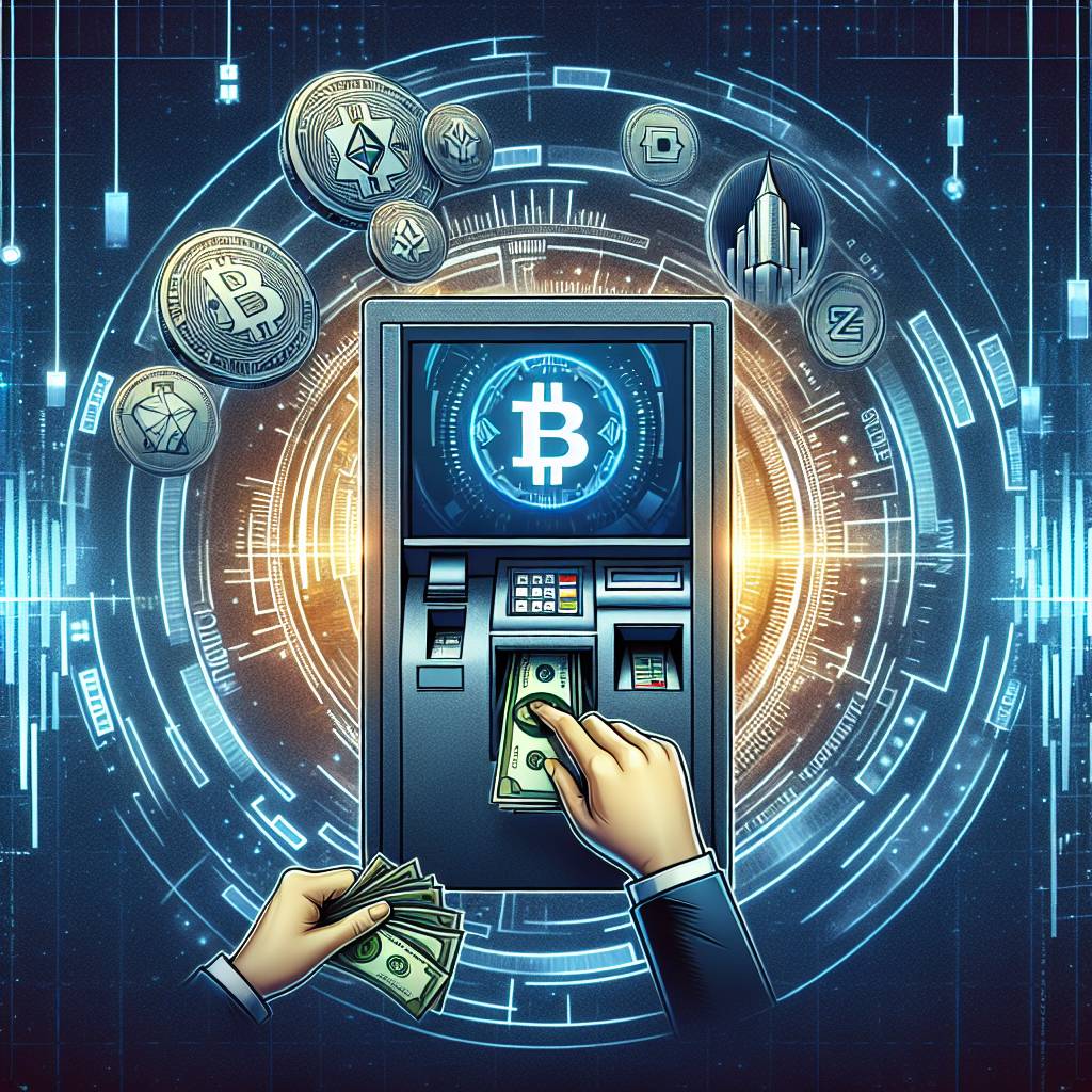 How can I withdraw cash from my virtual card using cryptocurrencies?