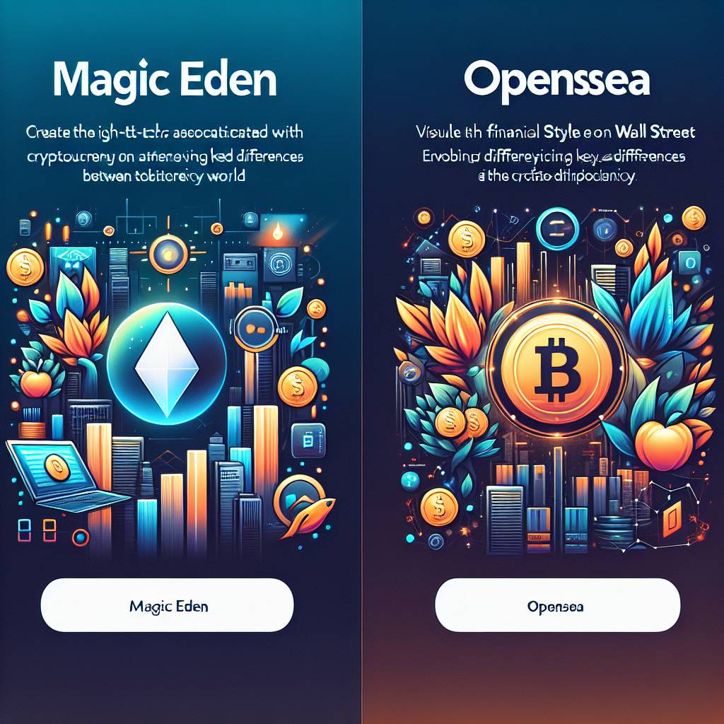 What are the differences between Magic Eden and OpenSea in the world of cryptocurrency?