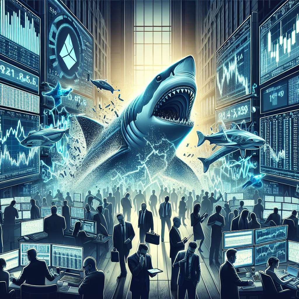 How does the shark tank affect the valuation of digital currencies?
