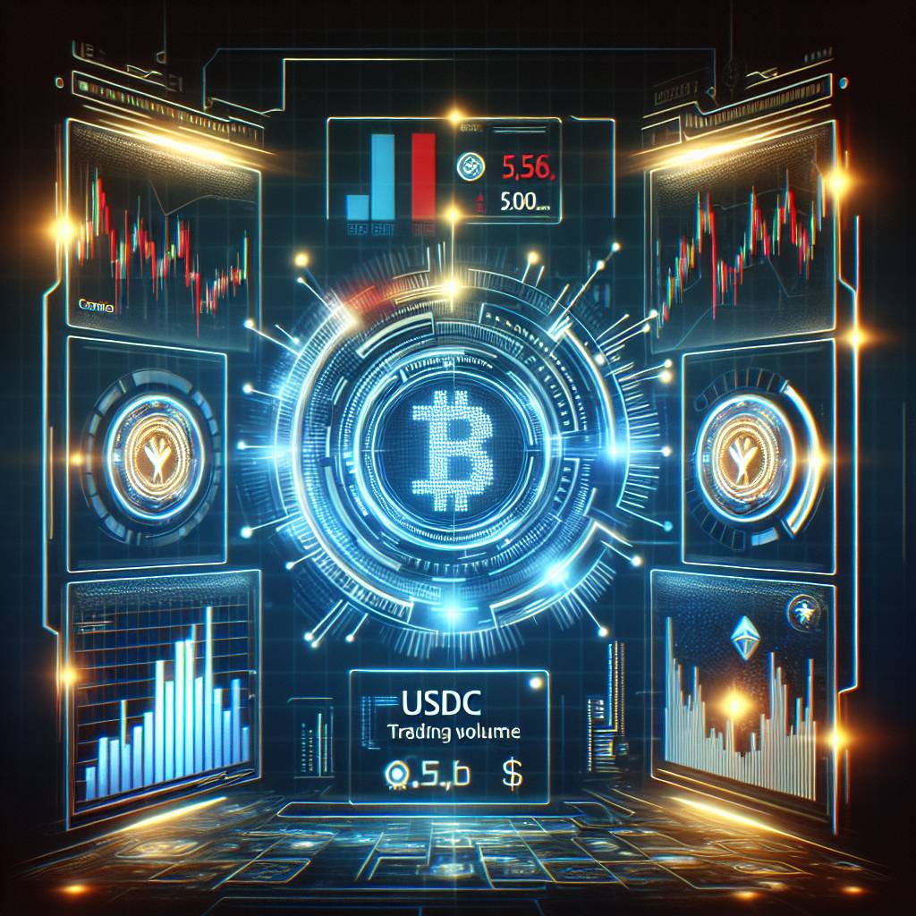 What is the current trading volume of USDC on Kraken?