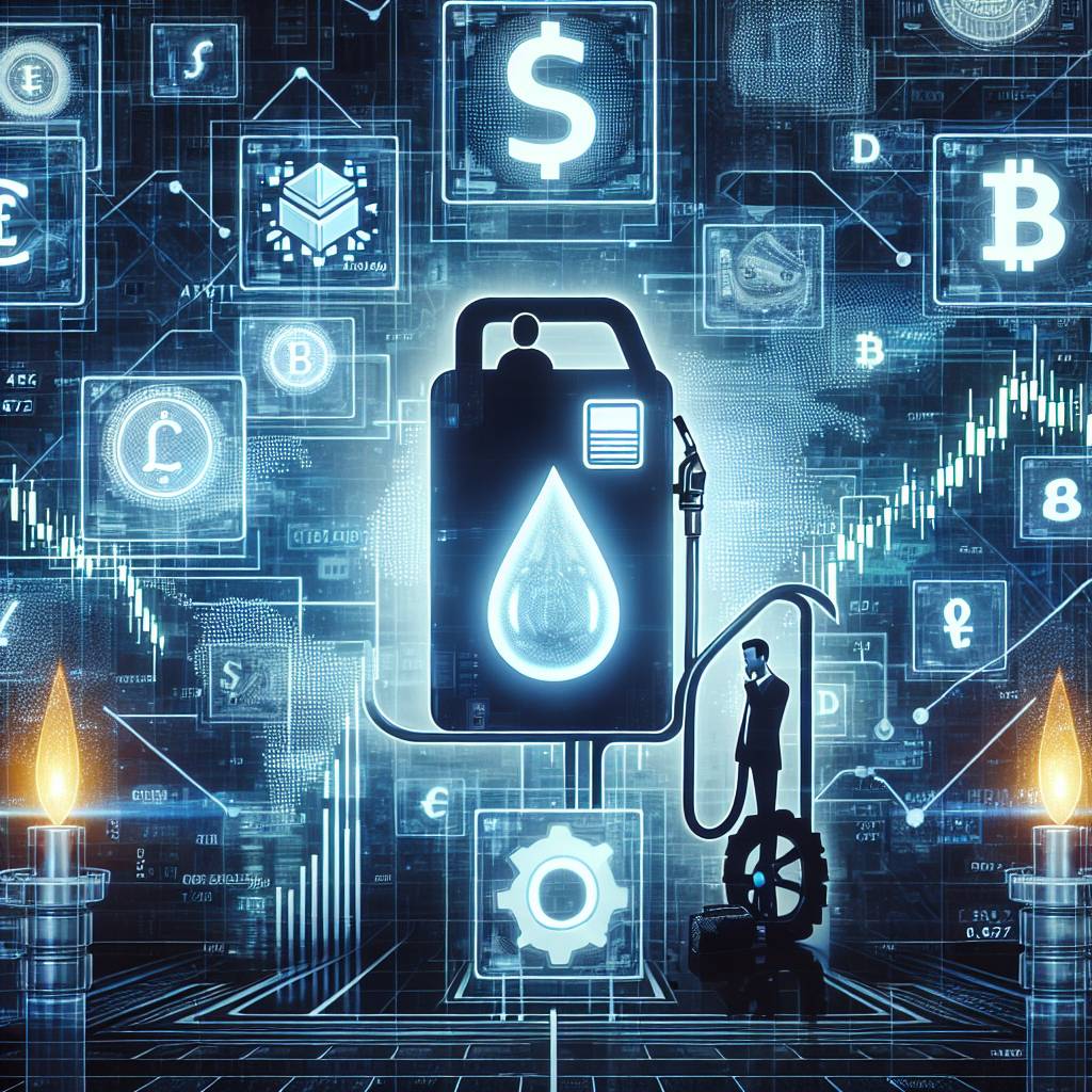 How does ice gasoil affect the value of digital currencies?