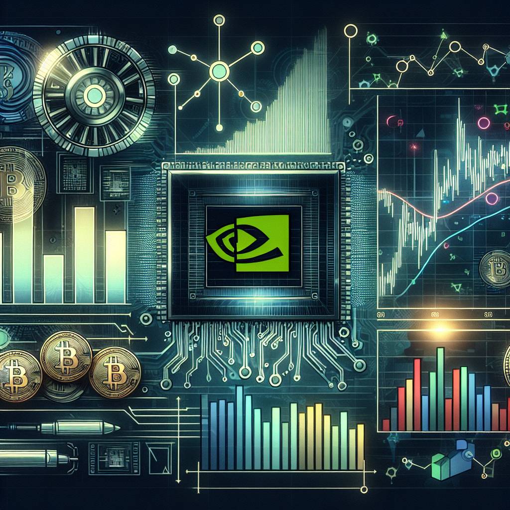 How can NVIDIA stock be used as an indicator for predicting cryptocurrency market trends?