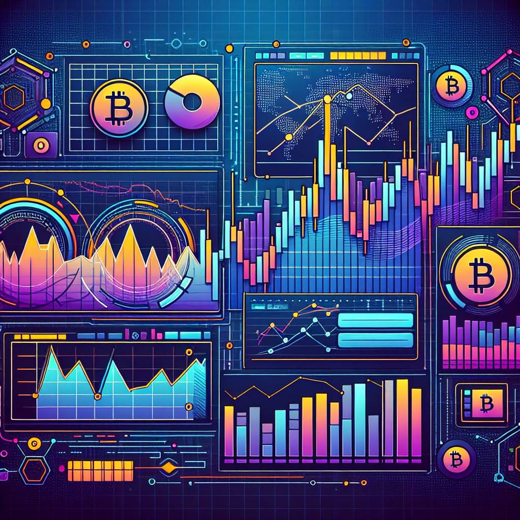 Which tools can I use to create multiple charts for tracking cryptocurrency prices?