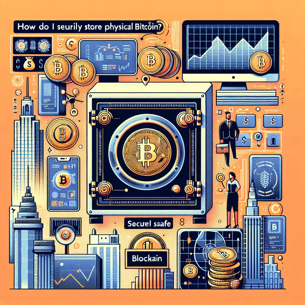 How do I securely store physical bitcoin?