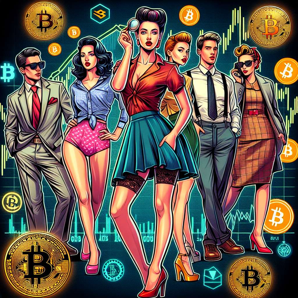 What are some cheap pin-up style clothing options for cryptocurrency enthusiasts?