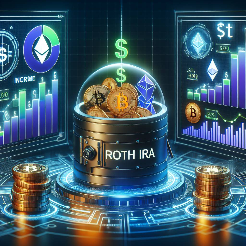 What are the income limits for investing in cryptocurrency with a Roth IRA?