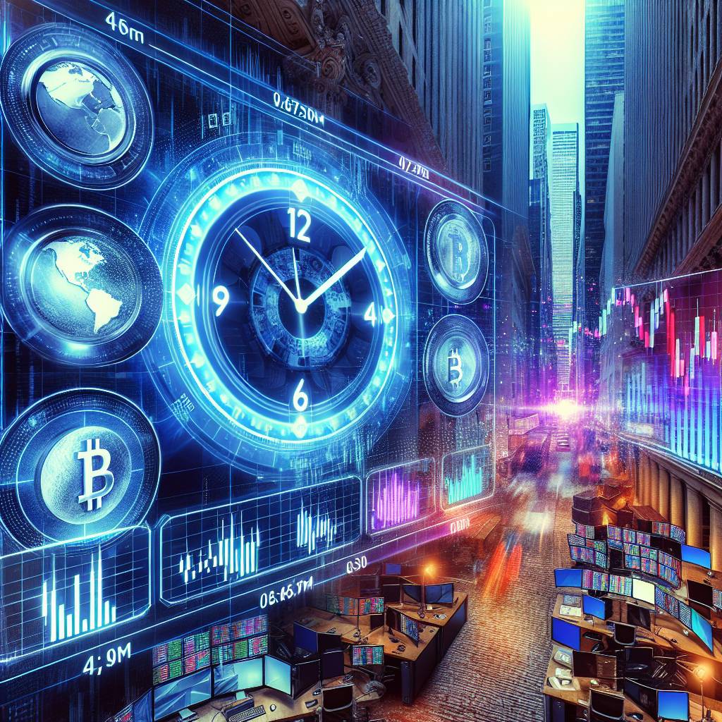 Which hours of the stock market are most favorable for buying and selling cryptocurrencies?