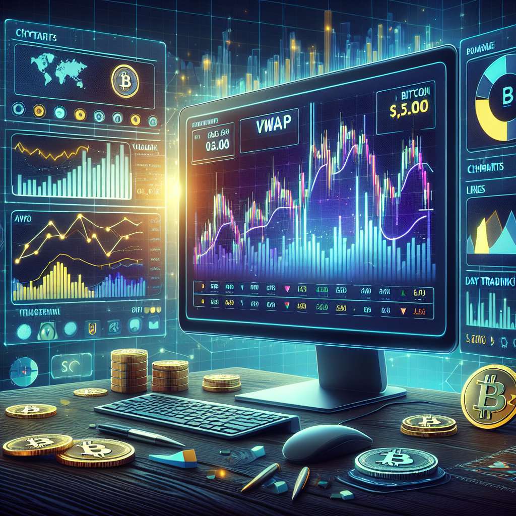 What are the key indicators to consider when using VWAP for day trading cryptocurrencies?