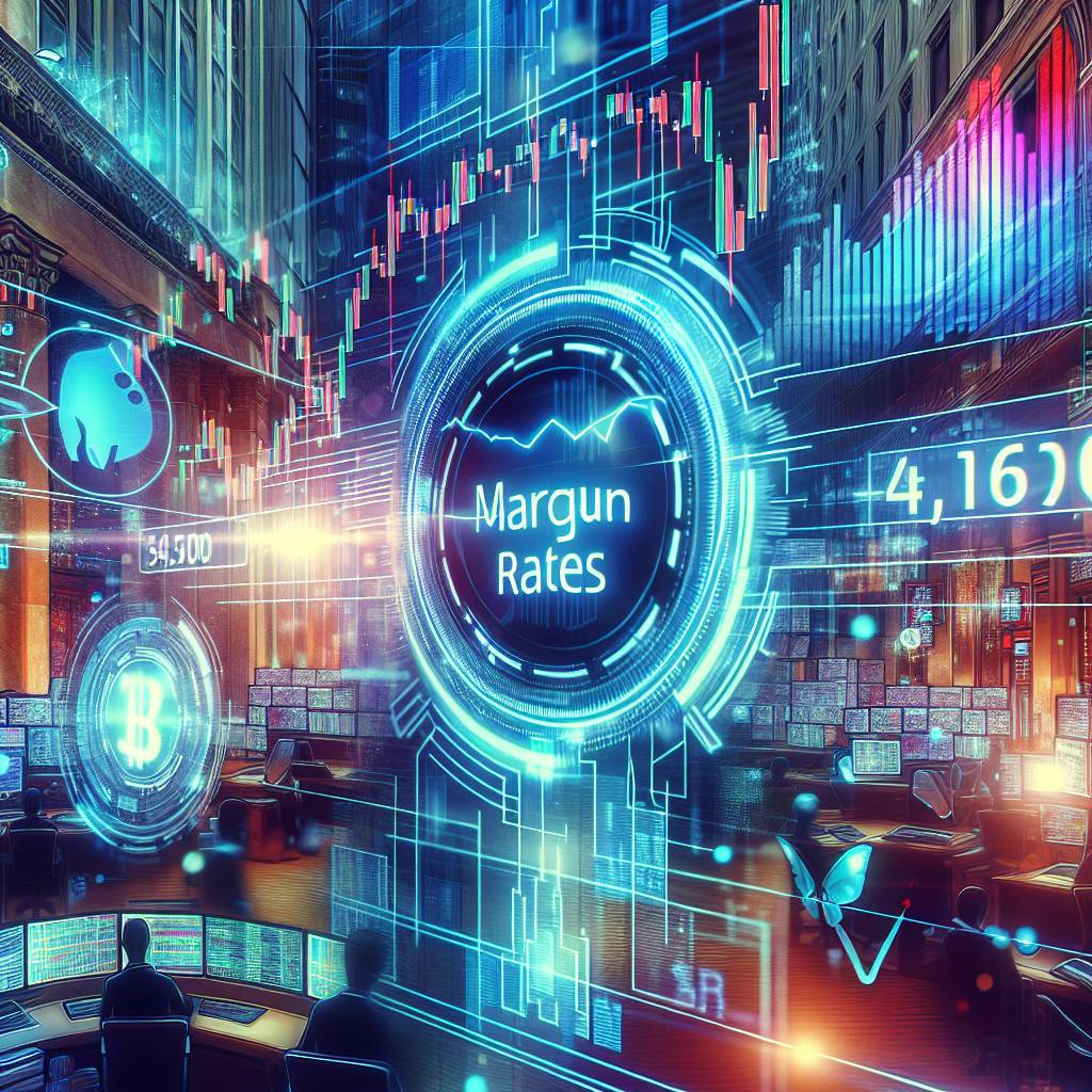 Can you explain the concept of margin rate in cryptocurrency trading with an example?