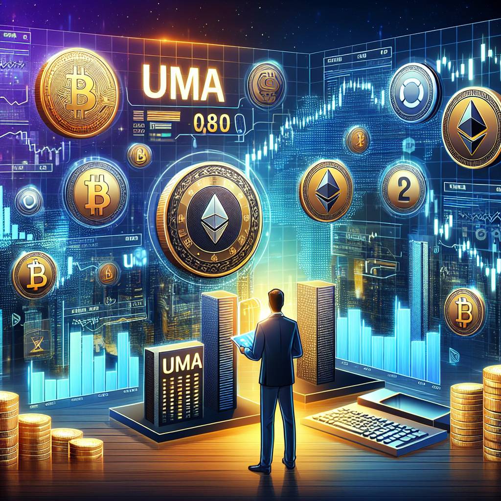 How does the price of UMA coin compare to other cryptocurrencies?