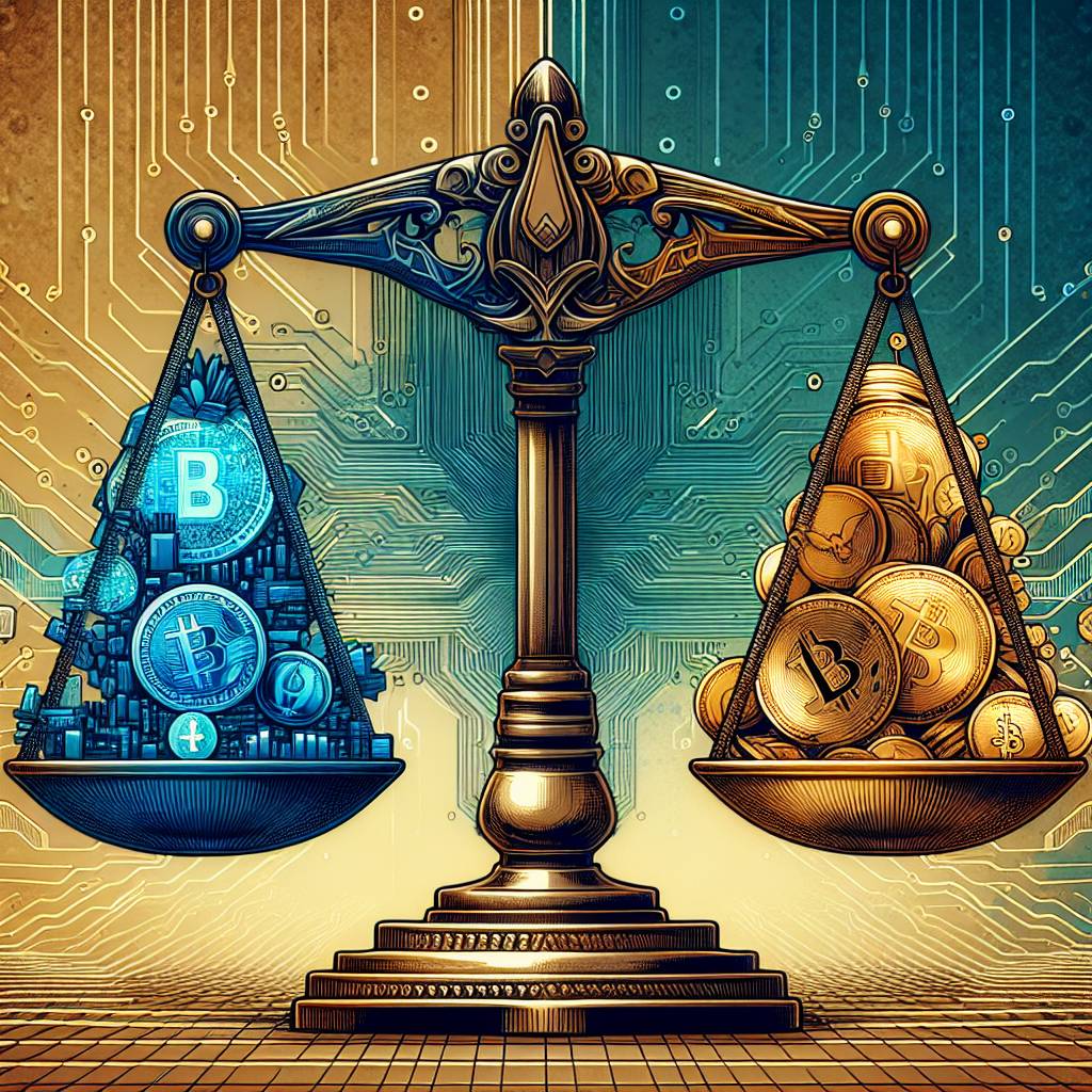 How do constitutional checks and balances apply to the field of cryptocurrencies?