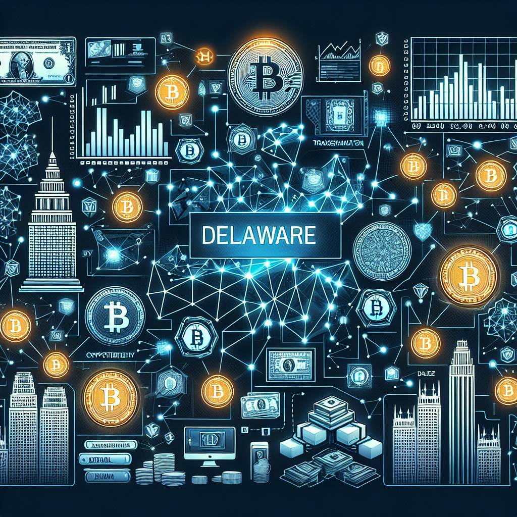 What are the potential risks and drawbacks of using Delaware as a tax haven for cryptocurrency transactions?