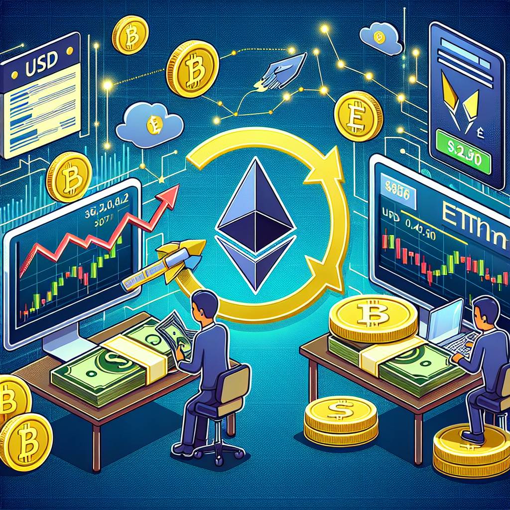 What are the steps to convert Ethereum to cash on Coinbase?