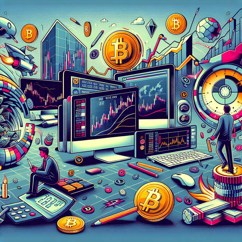 What are the potential risks of trading VXX in the volatile cryptocurrency market?