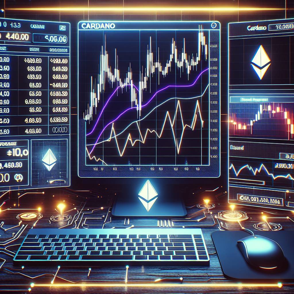 How can I find the price chart for Cardano?