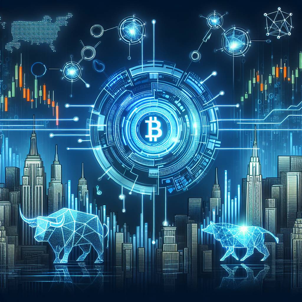 What is the correlation between NYSE performance and cryptocurrency prices?