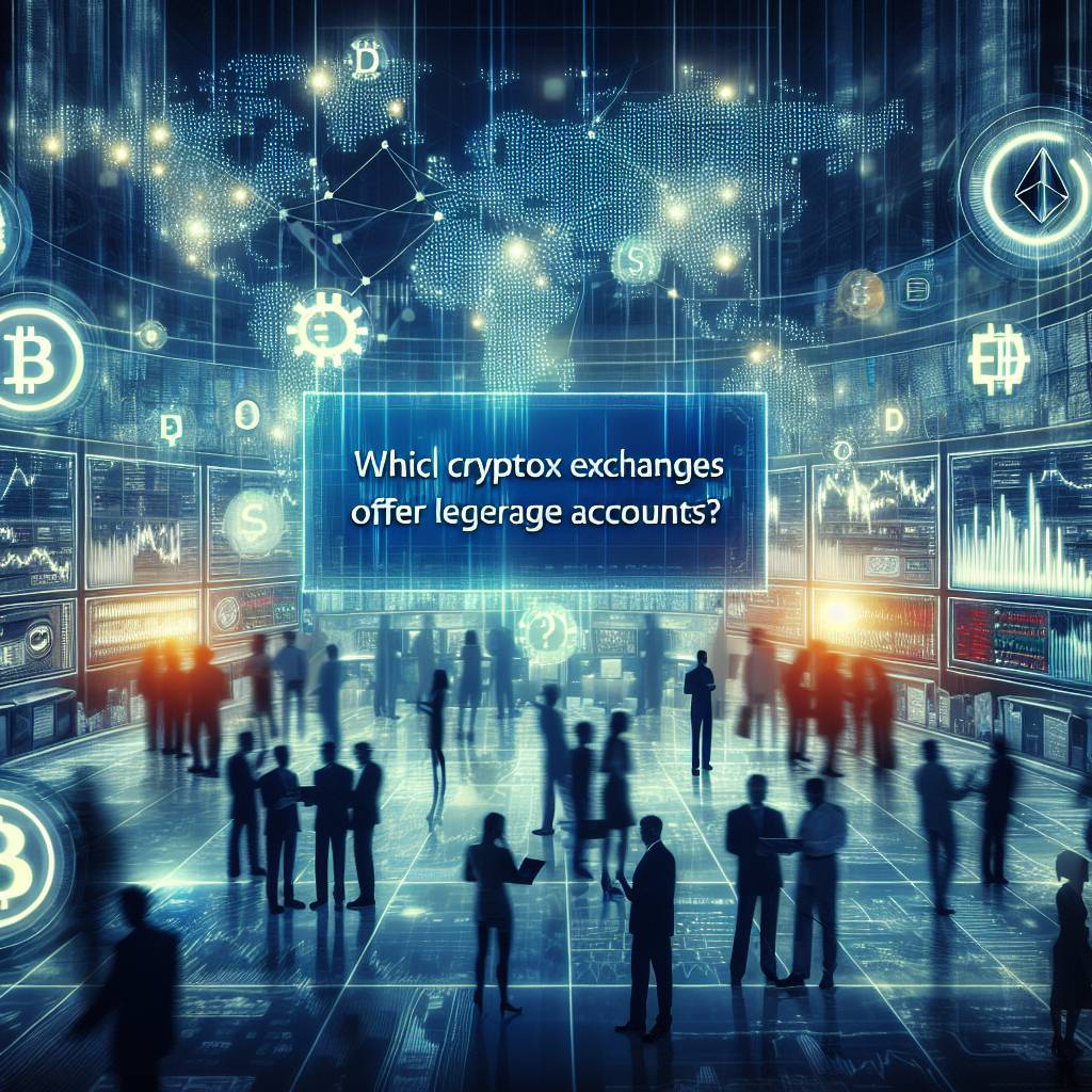 Which cryptocurrency exchanges offer margin trading for buying securities?