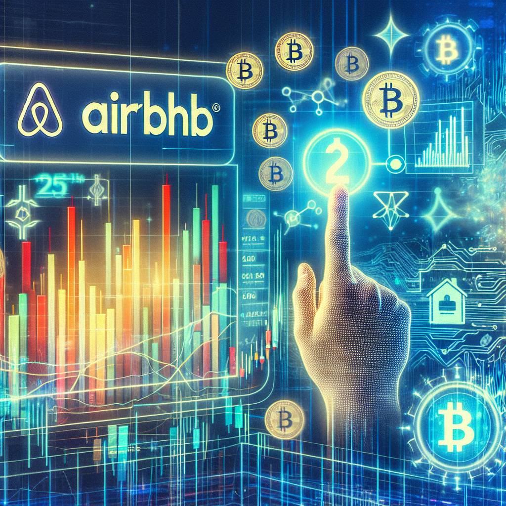 What are the latest trends and developments in the intersection of Airbnb stocks and digital currencies?