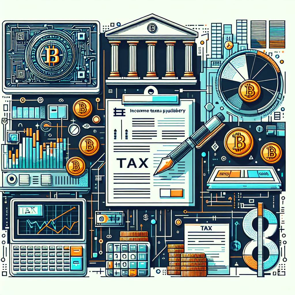 What are the income and expense states in the cryptocurrency industry?