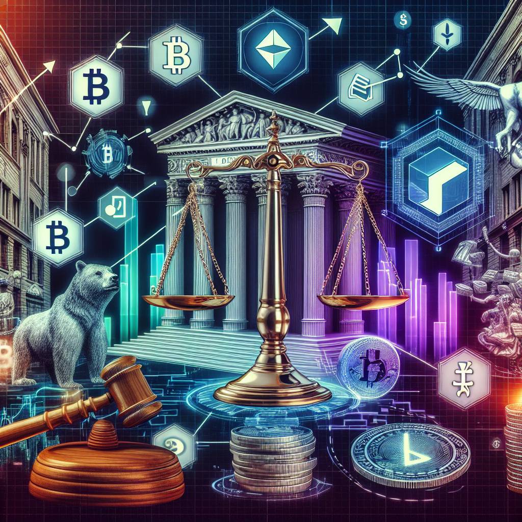 How does the Department of Justice (DOJ) impact the regulatory landscape of the cryptocurrency industry?