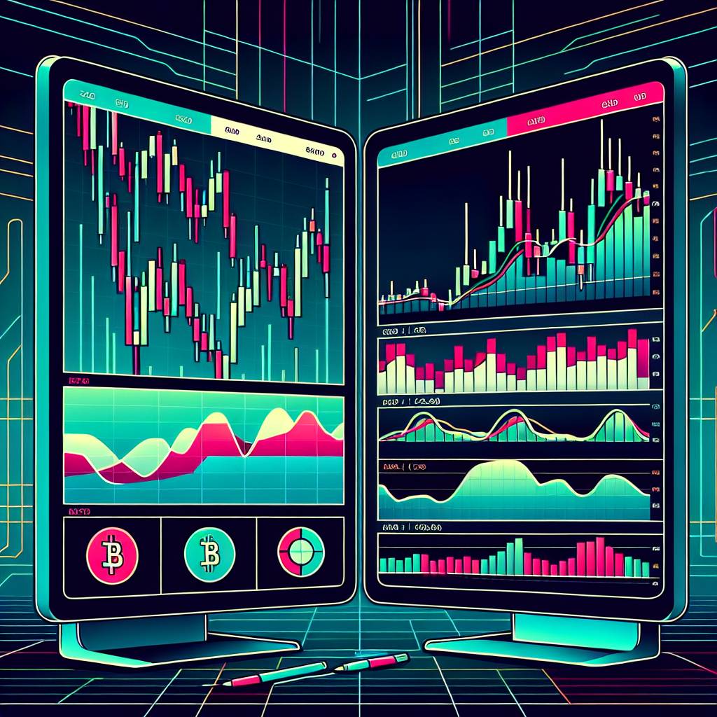 What are the differences between using the stochastic indicator and the RSI indicator in cryptocurrency trading?