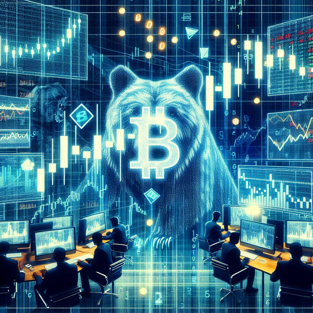 What are the trends in the bear and bull market history chart for cryptocurrencies in 2021?
