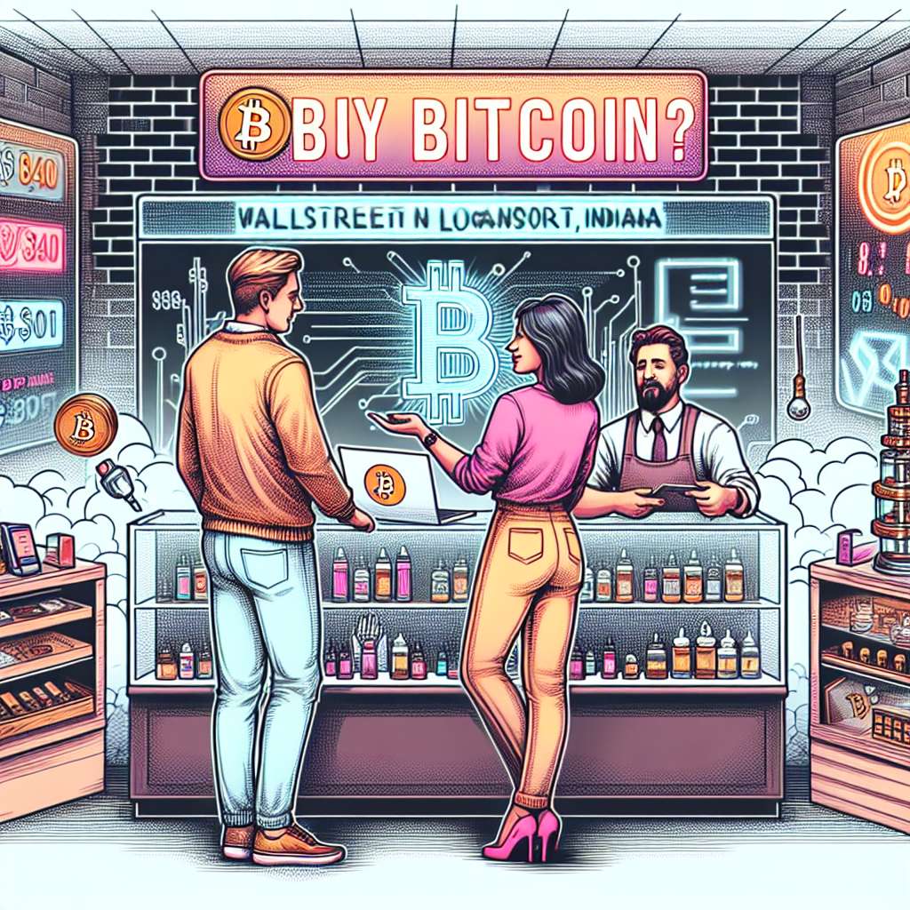 How can I buy Bitcoin in Fairfield using a vape shop?