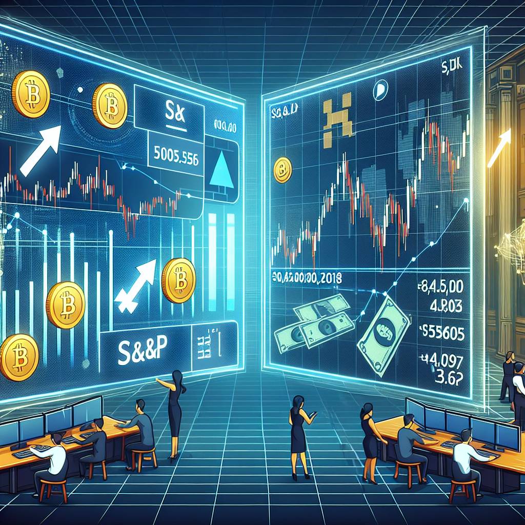 How does S&P affect the price of digital currencies?