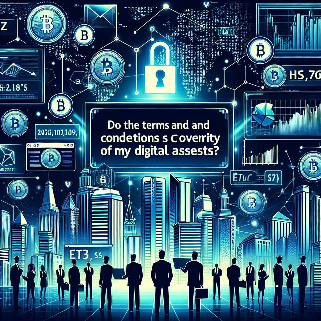 Do the terms and conditions on crypto.com cover the security of my digital assets?