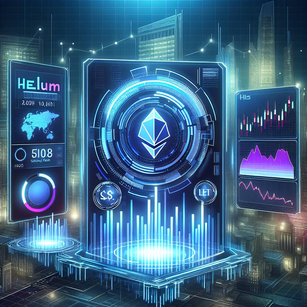 What is the current market price of helium in the cryptocurrency industry?