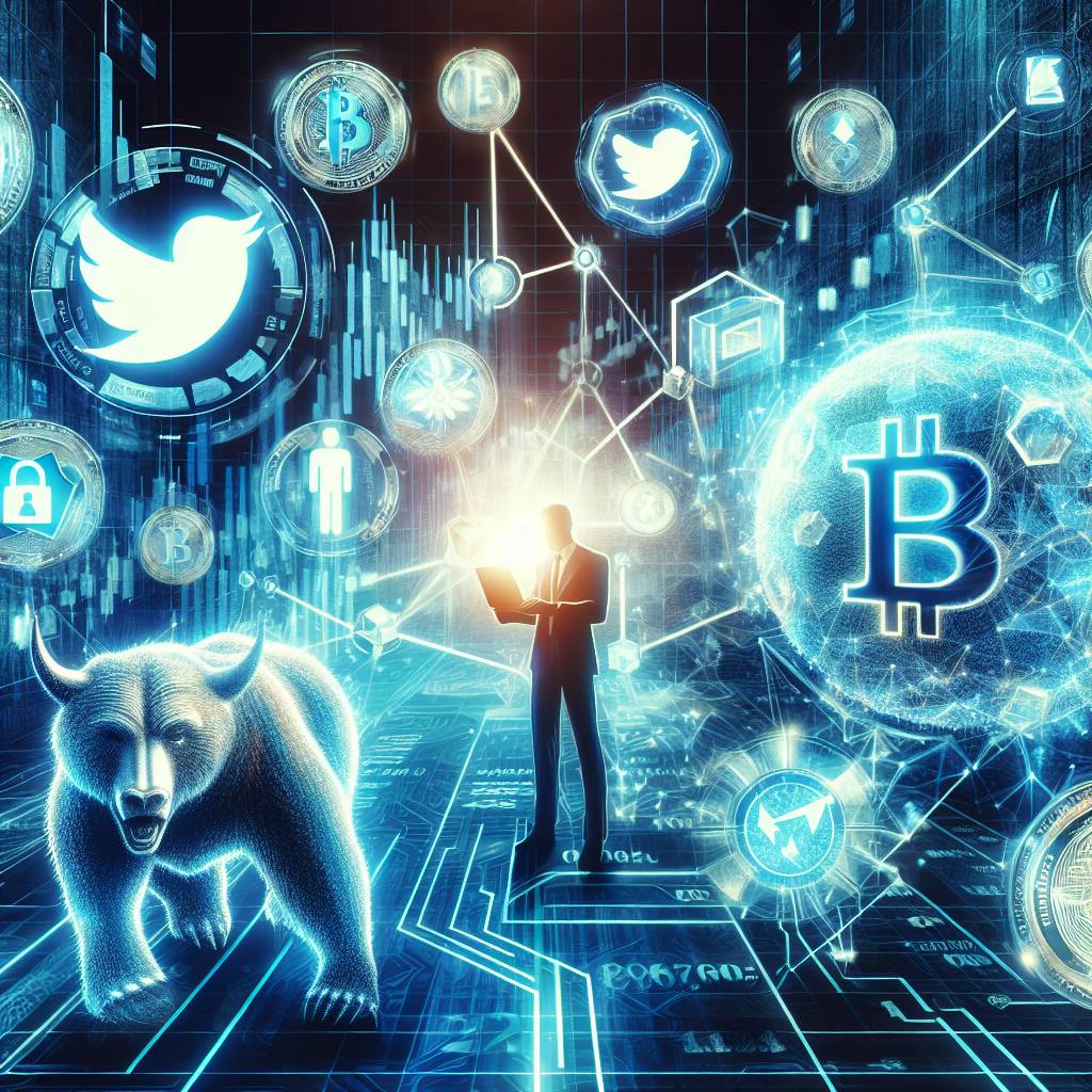 How can I use Twitter to increase my cryptocurrency brand visibility?