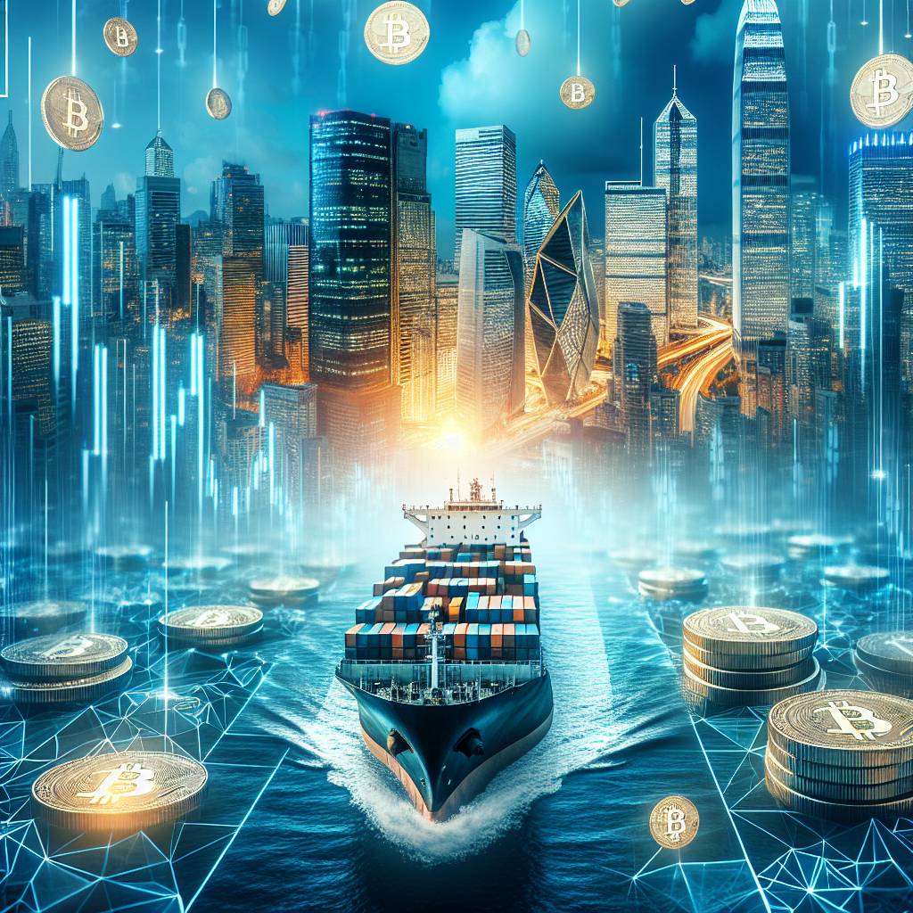 How can IBM and Maersk use blockchain to improve ship logistics?