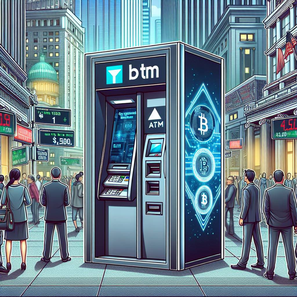 How can BTM ATMs help me securely buy and sell cryptocurrencies?