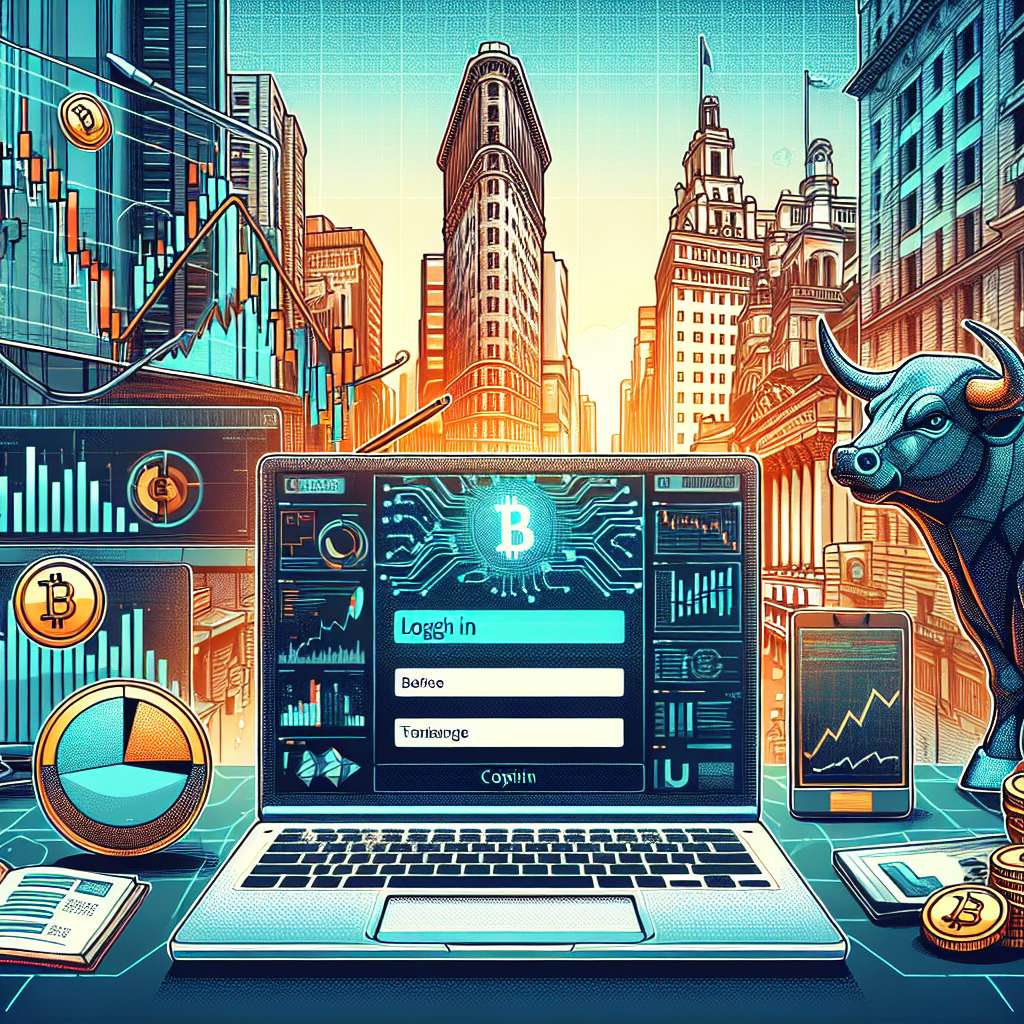 How can I login to Benzinga to access options trading in the cryptocurrency market?