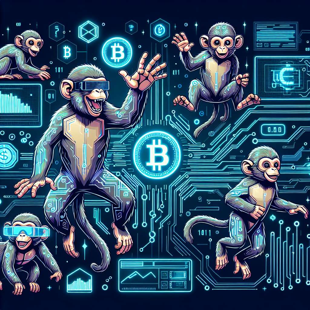 What are some suspicious monkey memes related to cryptocurrency?