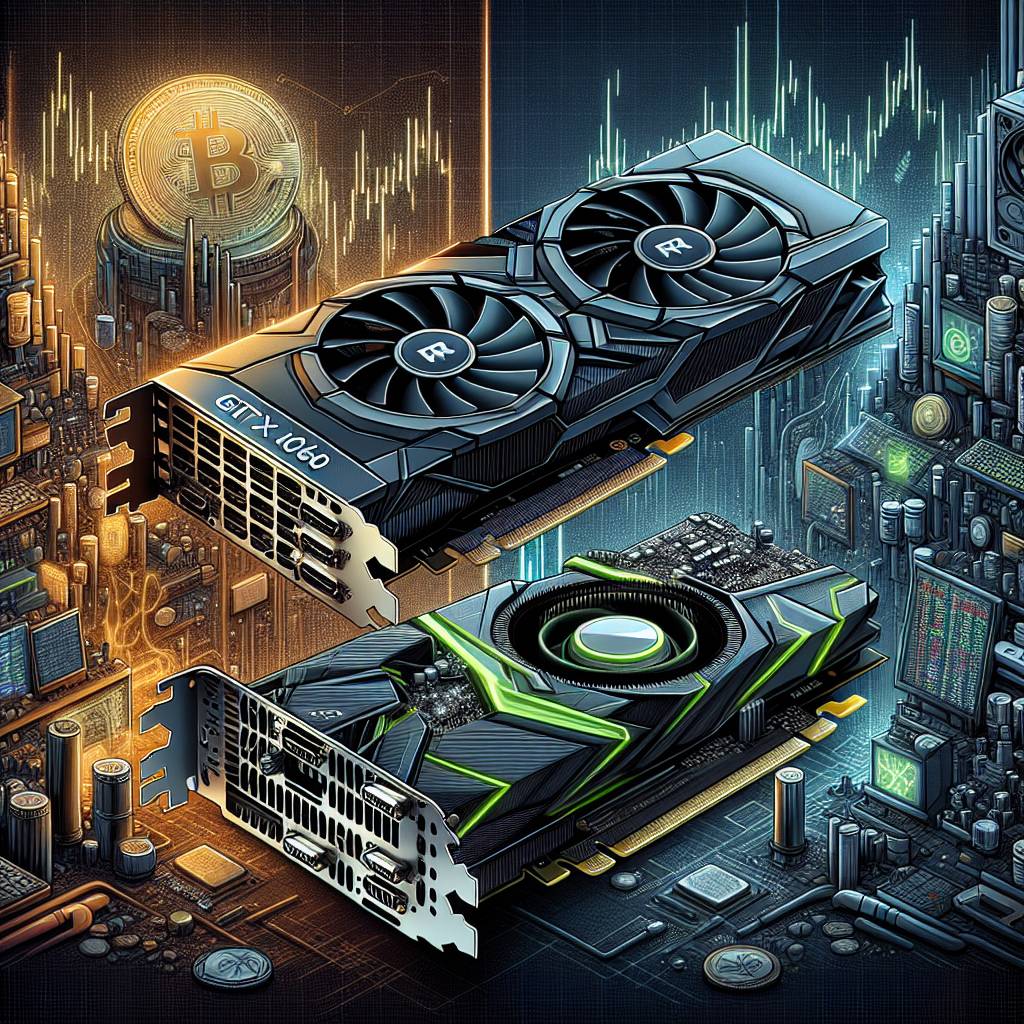 Which graphics card, GTX 1060 or RX570, is more cost-effective for mining digital currencies?