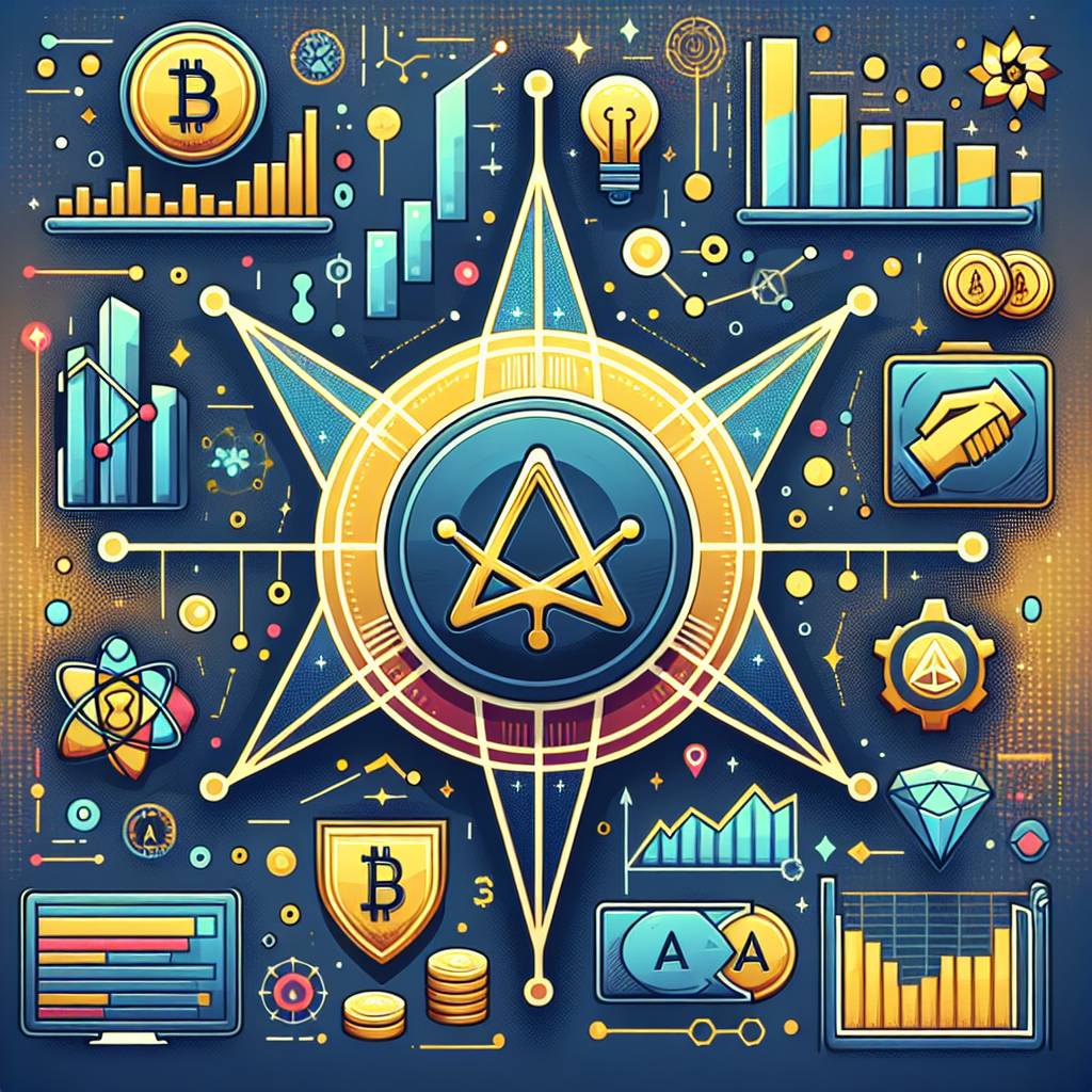 What is the significance of the atomic logo in the cryptocurrency industry?