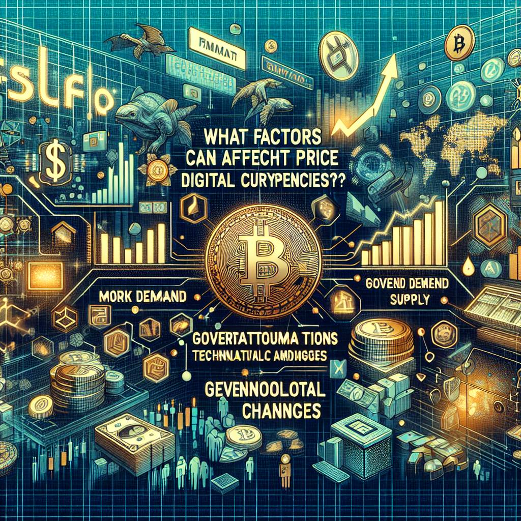 What factors can affect the price of cryptocurrencies?