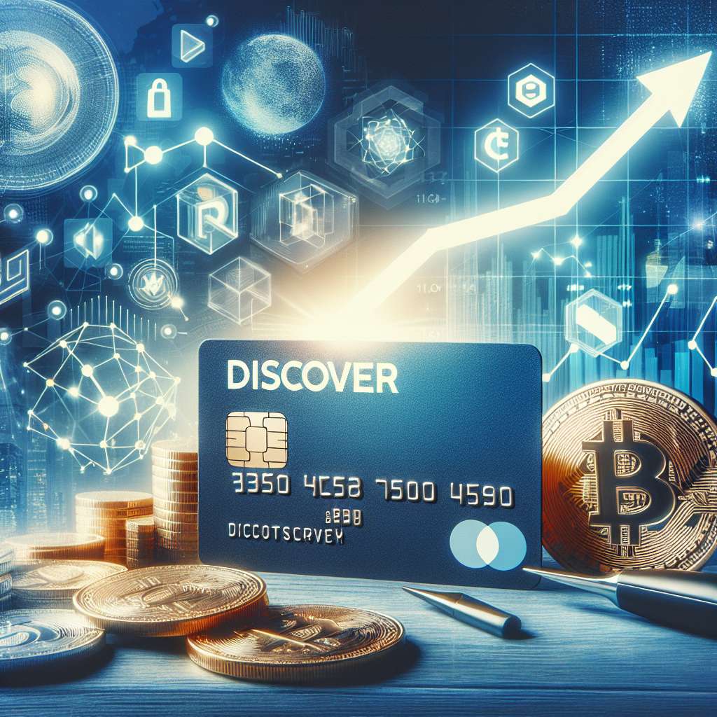 What are the benefits of using a discover card for cryptocurrency transactions?